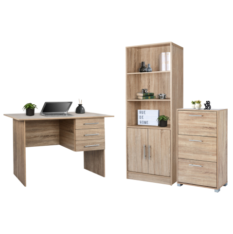 Seturi student - Student Set 3 pieces Office-Library-Shoecase HM11112