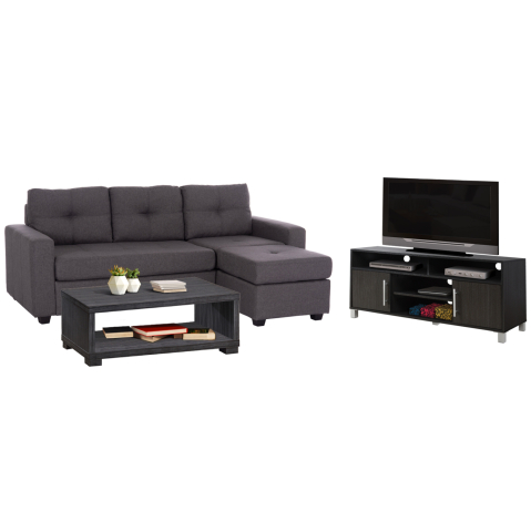 Seturi student - Student Set 3 pieces Sofa-Coffee Table-TV Furniture HM11139