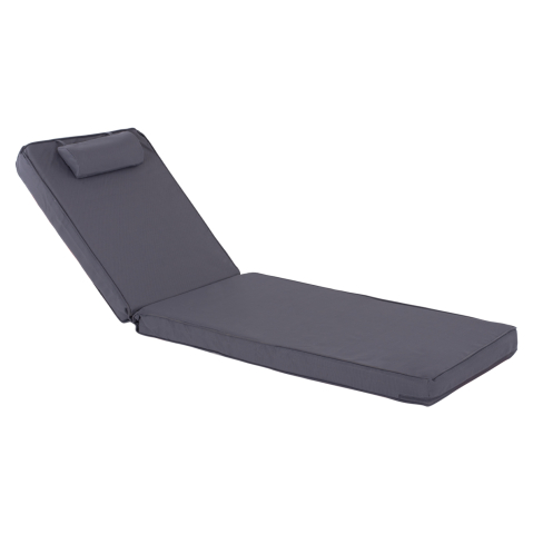 Perne - SUNBED CUSHION SIFNOS TEXTLINE GREY HM11236.30T 196(117+1+78)x58x9cm.