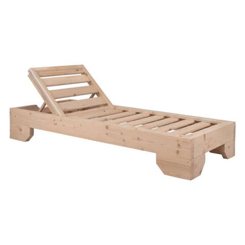 Sezlong-uri - Sunbed Heavy Duty Macedonia HM5646.02 Withour Color 204x77.5x29 cm