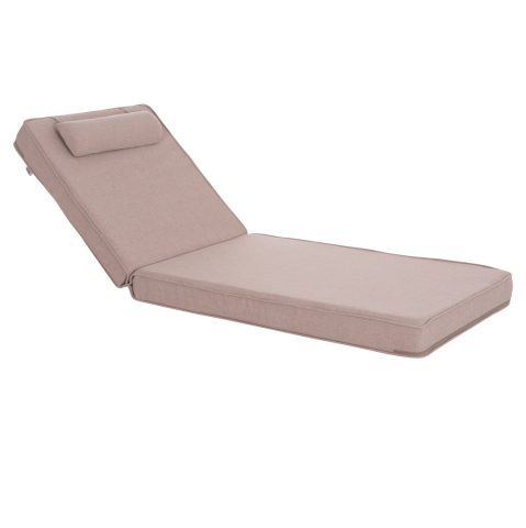 Perne - SUNLOUNGER CUSHION AKINO HM21095.01 OLEFIN IN BEIGE WITH FOAM FILLING 190x70x10Hcm.