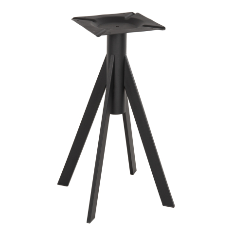 Baze pentru mese - TABLE BASE HM5918 BLACK METAL 37,5x37,5x73Hcm.