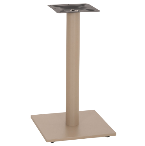 Baze pentru mese - TABLE BASE METAL ΗΜ421.25 CAPPUCCINO 40x40x72Ηcm