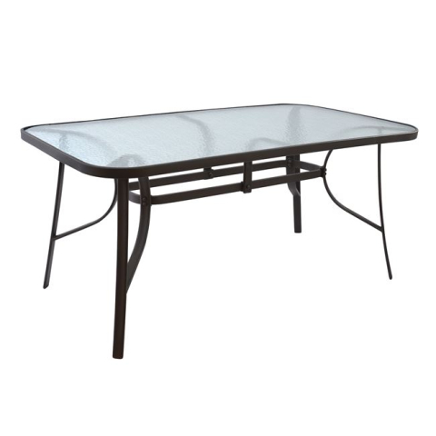 Mese - Table Bruno Metallic Brown 160Χ90Χ72 HM5074.02