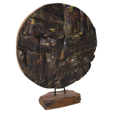 Decoratiuni pentru masa - TABLE DECOR HM7718 SOLID TEAK NATURAL 50X15X64H