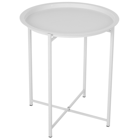 Mese - Table Foldable Metallic Grey '46cm HM5287.02