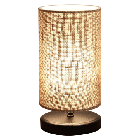 Lampi de birou - TABLE LAMP HM7595.01 BEIGE-BLACK 15Χ30Hcm.