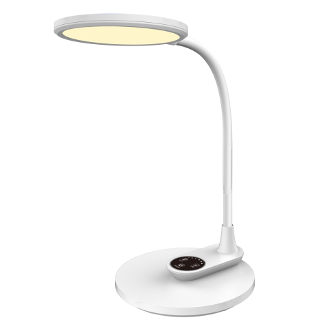 Iluminat - TABLE LAMP LED BLAIN HM4459.01 WHITE ABS and SILICONE 17x26.6x34.5H cm.