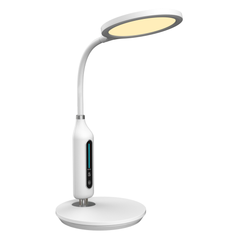 Iluminat - TABLE LAMP LED BLAIN HM4460.01 WHITE ABS and SILICONE Φ18.5x40.7H cm.