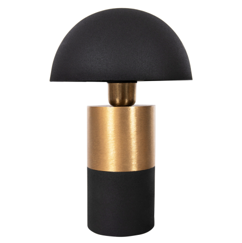 Lampi de birou - TABLE LAMP PUNE HM4245.04 METAL IN BLACK-GOLD Φ20,5x32,5Hcm.