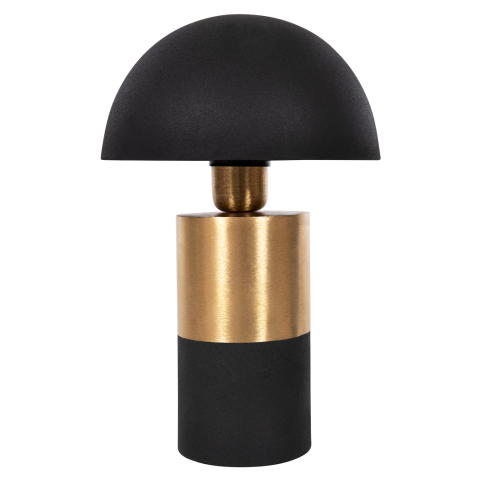 Lampi de birou - TABLE LAMP PUNE HM4254.04 METAL IN BLACK-GOLD Φ20,5x32,5Hcm.