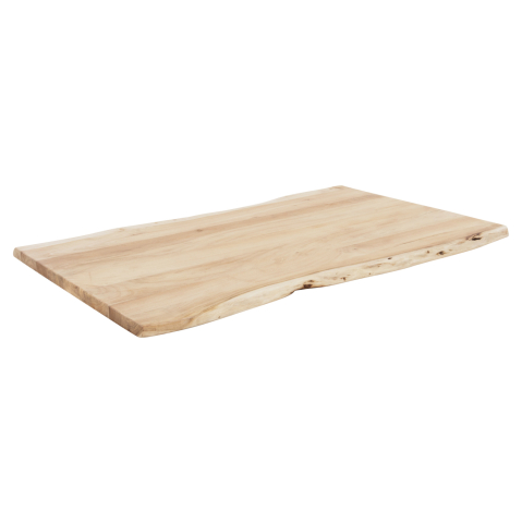 Desktop-uri - TABLETOP-SOLID ACACIA WOOD HM8465.21 NATURAL WOOD COLOR 140x80x4(thickness) cm.