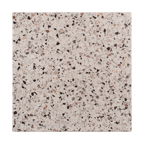 Blaturi Werzalit - TABLETOP SQUARE HM5229.16 WERZALIT 60X60cm. TERRAZZO 5766