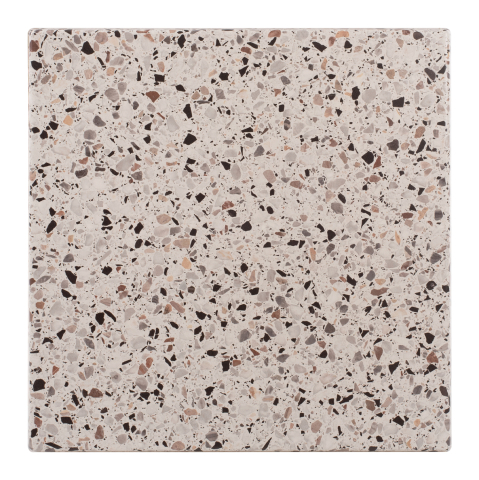 80x80 - TABLETOP SQUARE HM5231.16 WERZALIT 80X80cm. TERRAZZO 5766