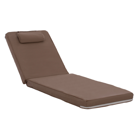 Perne - ΜΑΞΙΛΑΡΙ ΞΑΠΛΩΣΤΡΑΣ TEXTILENE 600gr SIFNOS ΜΟΚΑ HM11236.04T 196(117+1+78)x58x9εκ.