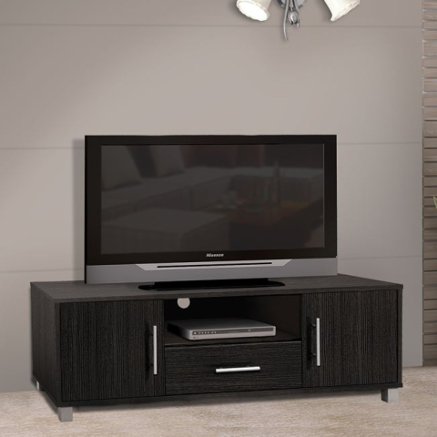 Comode TV - TV furniture melamine HM2203.01 Zebrano 120x40x39 cm.
