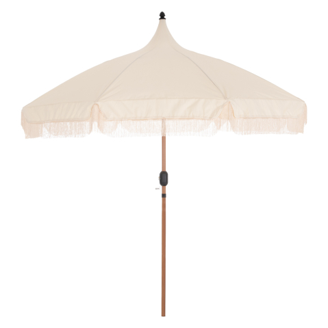 Umbrele - Baze - UMBRELLA LADIN HM6550 HEAT TRANSFER STEEL--ECRU SHADE Φ270x270Hcm.