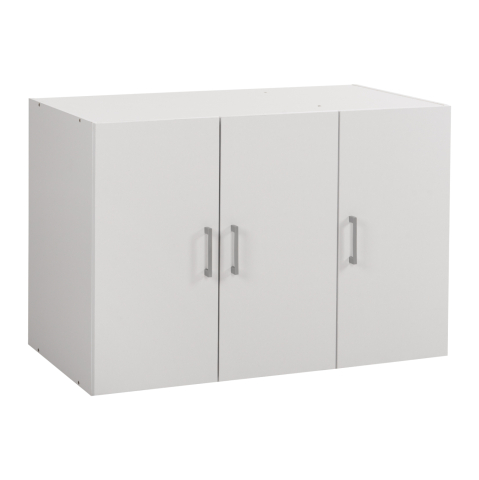 Interior - UPPER CABINET FOR 3-LEAF WARDROBE ALIVIA HM351.05 MELAMINE IN WHITE 90,2x42x60Hcm.
