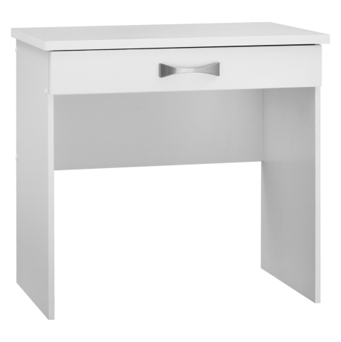 Sertare - Toalete - VANITY HM313.05 WITH ONE DRAWER IN WHITE 80X40X76 cm.
