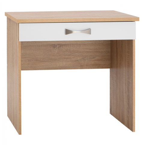 Sertare - Toalete - VANITY HM313.06 WITH 1 DRAWER IN SONAMA-WHITE 80x40x76cm.
