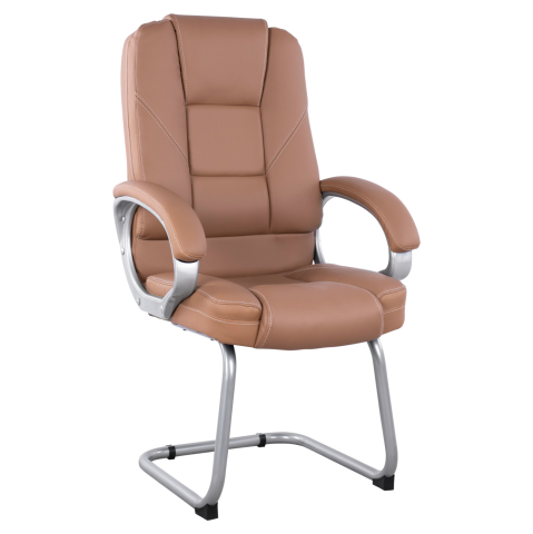 Scaune de birou - Visitor's chair with PU Camel Sora HM1144.09 63x67x112 cm