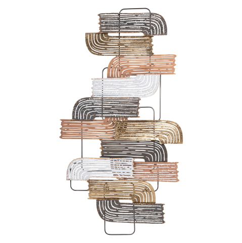 Decoratiuni de perete - WALL DECORATION HM4206 METAL IN VARIOUS COLORS 58x4x109cm.