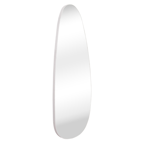 Interior - WALL MIRROR CRITHER HM4486.12 MDF FRAME IN WHITE COLORING 49x140Hcm.