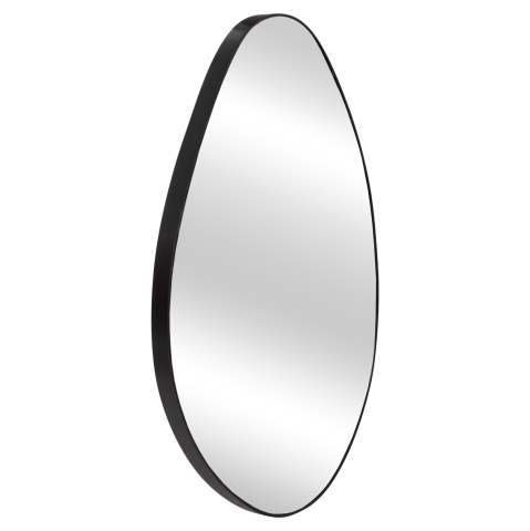 Interior - WALL MIRROR DROP HM4488.11 MDF FRAME IN BLACK 50x80Hcm.