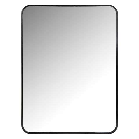 Interior - WALL MIRROR HM9584.01 BLACK ALUMINUM FRAME 60x3x80Hcm.