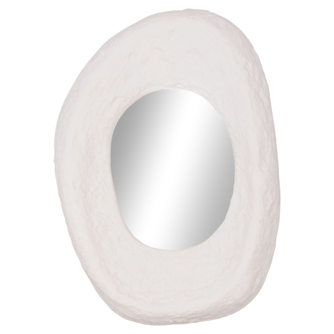 Interior - WALL MIRROR RIFFE HM4695.02 FIBER CEMENT IN WHITE 60x13x85Hcm