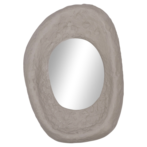 Interior - WALL MIRROR RIFFE HM4695.03 FIBER CEMENT IN GREY 60x13x85Hcm