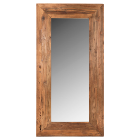 Interior - WALL MIRROR YORKSHIRE HM4269 RECYCLED TEAK WOOD FRAME 160x230cm.