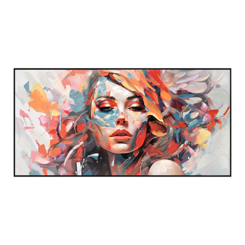 Tablouri pe panza / Canvas - WALL PAINTING MARIP HM4570 BLACK PS FRAME-PRINTED CANVAS 122x4,5x62Hcm.