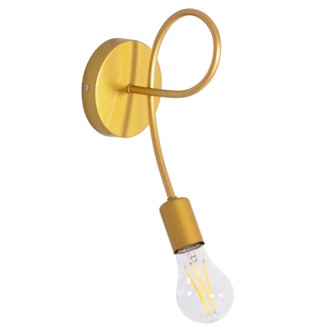 Iluminat de perete - WALL SCONCE FRIDRIK HM7399.12 METAL IN GOLD 12x15.5x28.5Hcm