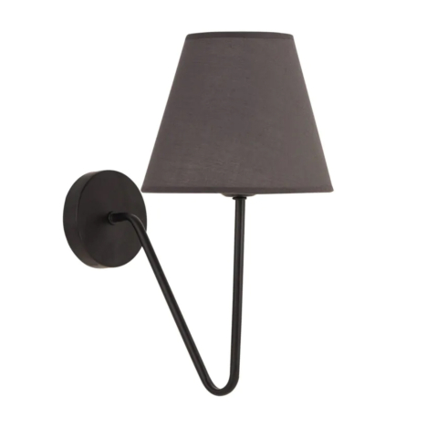 Iluminat de perete - WALL SCONCE HM7642.02, BLACK, 26x15x33