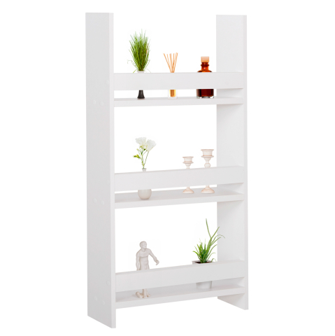 Camera copiilor - WALL SHELVES SANI HM18223.01 MELAMINE IN WHITE 60x10x90Hcm. (3 SHELVES)