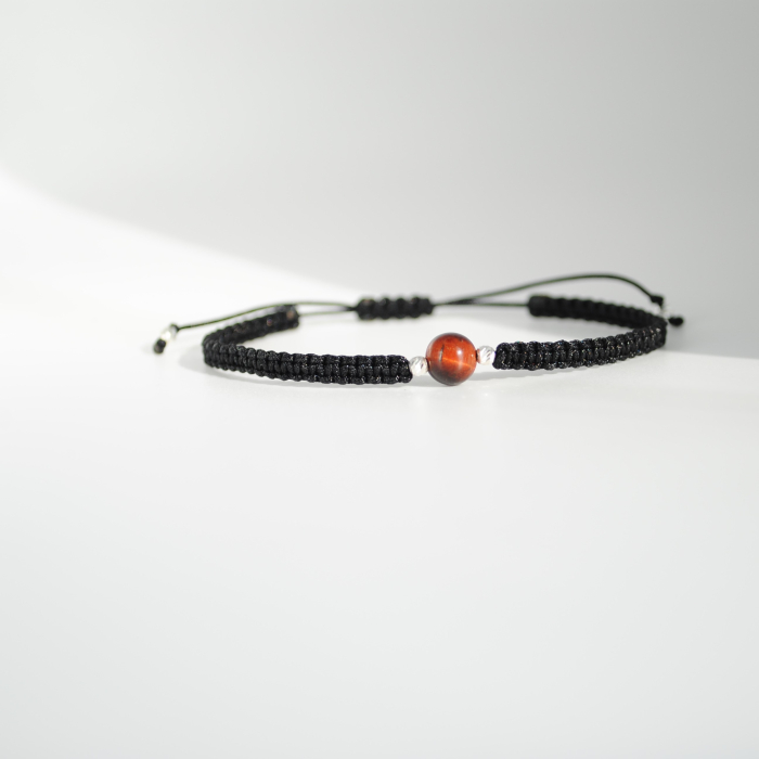 Brățară Ochi de Taur 6 mm – Zodia Scorpion  Protecție & Forță Interioară, Handmade, Argint 925 [5]