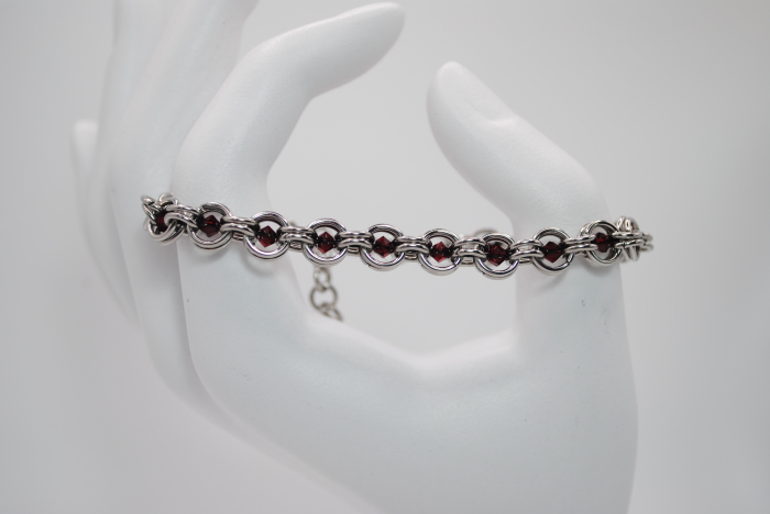 Brățară Red Glow - Oțel inoxidabil [3]