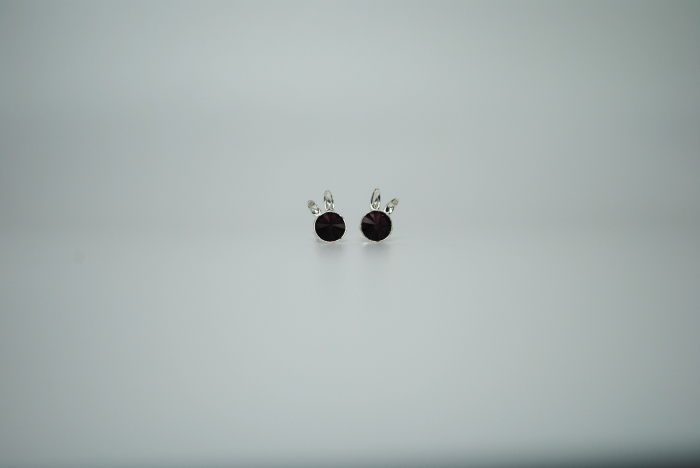 Cercei Violet Bunny - Argint 925 [4]