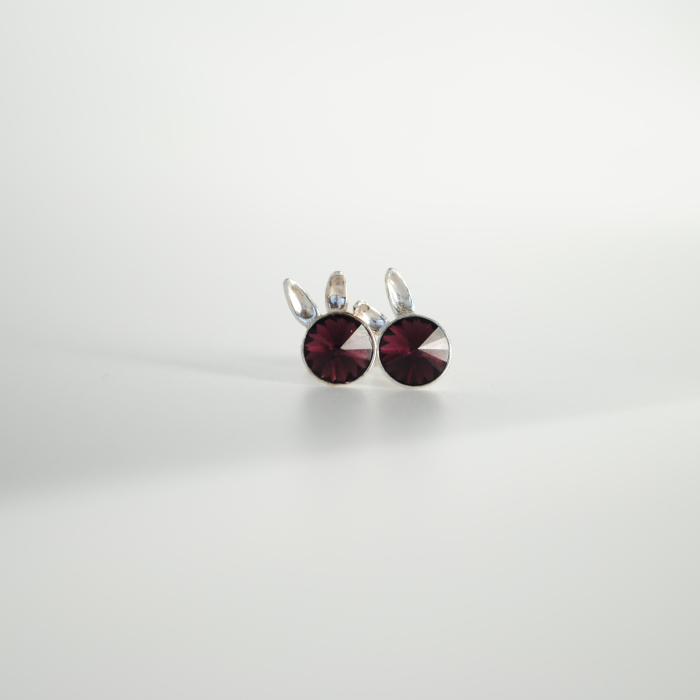 Cercei Violet Bunny - Argint 925 [4]