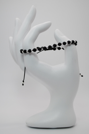 Bijuterii barbati - Brățară bărbați Black Pulse - Argint 925