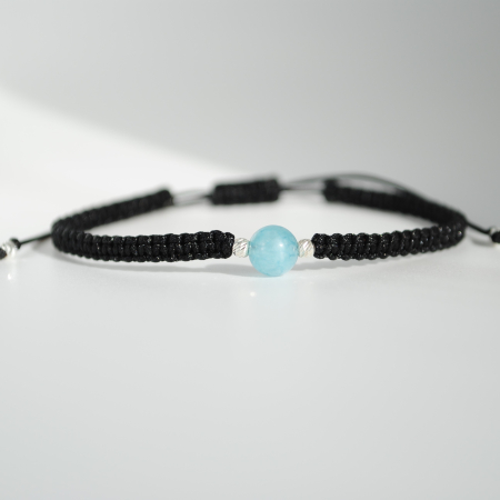 Brățară Aquamarine – Zodia Gemeni – Calm, Claritate și Comunicare [2]