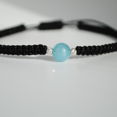 Brățară Aquamarine – Zodia Gemeni – Calm, Claritate și Comunicare [4]