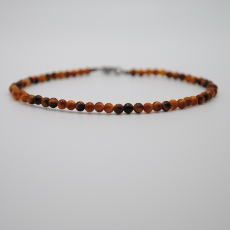 Brățară Bărbătească Tiger Pulse – Ochi de Tigru 3 mm & Închizătoare Inox [1]