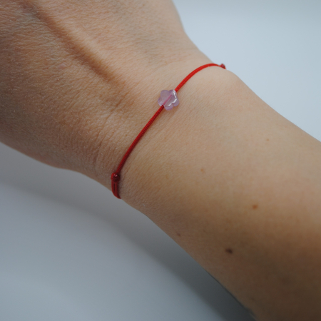 Martisoare - Brățară Mărțișor cu Floricică din Ametist – Handmade, Reglabilă, Purtabilă Tot Anul