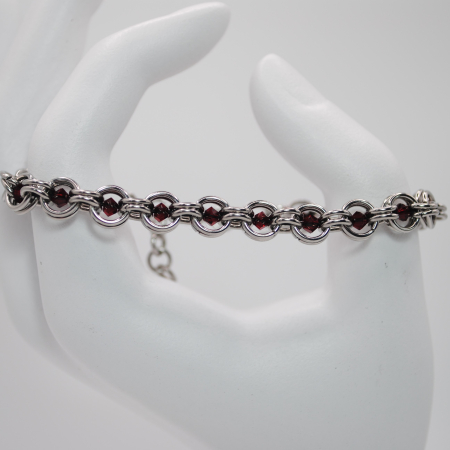 Brățară Red Glow - Oțel inoxidabil [3]