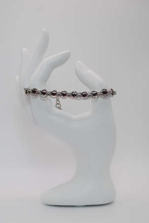 Bratari - Brățară Red Glow - Oțel inoxidabil