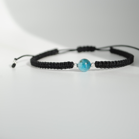 Brățară Zodia Pești cu Apatit  6 mm – Intuiție, Calm și Echilibru Emoțional [2]