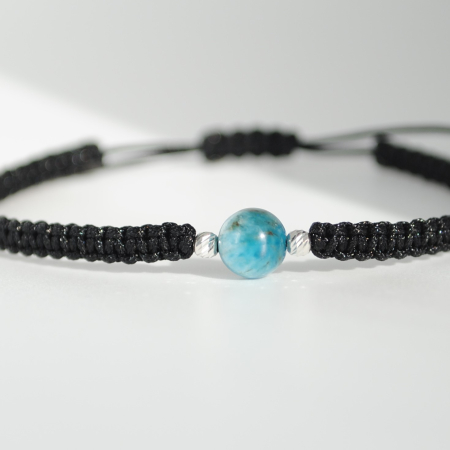 Brățară Zodia Pești cu Apatit  6 mm – Intuiție, Calm și Echilibru Emoțional [4]