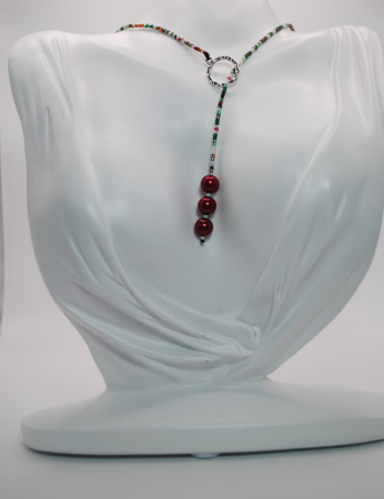 Colier XMas Toogle Red [1]